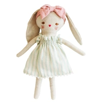 Alimrose - Bopsy Bunny Sage Stripe 26cm