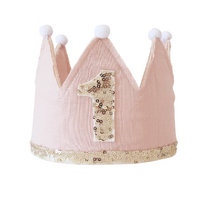 Alimrose - 1st Birthday Crown Pink