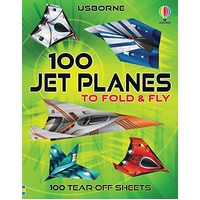 100 Jet Planes to Fold and Fly - Paperback