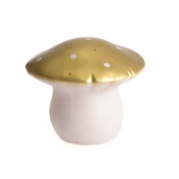 Heico Lights by Egmont Toys - Medium Gold Mushroom Lamp