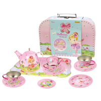 Ballerina Tin Tea Set in Suitcase