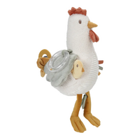 Little Dutch - Activity Chicken Plush Baby Toy