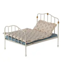 Maileg - Mouse Vintage Double Bed Off White