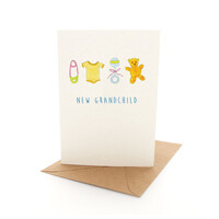 New Grandchild Greeting Card