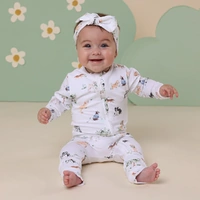 Snuggle Hunny - Dog Park Organic Snugglesuit Convertible Romper