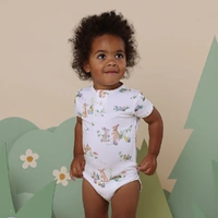 Snuggle Hunny - Easter Bunnies Short Sleeve Organic Bodysuit