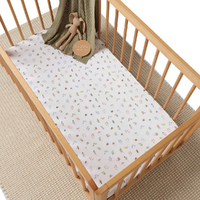 Snuggle Hunny - Garden Friends Organic Fitted Cot Sheet