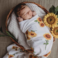 Snuggle Hunny - Sunflower Organic Muslin Wrap