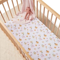 Snuggle Hunny - Poppy Organic Fitted Cot Sheet