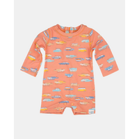 Toshi - Baby Swim Onesie Long Sleeve Surfs Up