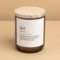 The Commonfolk Collective - Dictionary Meaning Candle - Dad