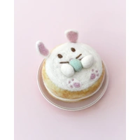 Tara Treasures - Felt Rabbit Bunny Doughnut