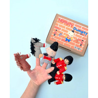 Tara Treasures - Humpty Dumpty Felt Finger Puppet Set