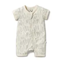 Wilson + Frenchy - New Leaf Organic Boyleg Zipsuit