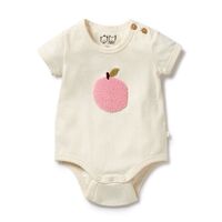 Wilson + Frenchy - Peachy Organic Bodysuit