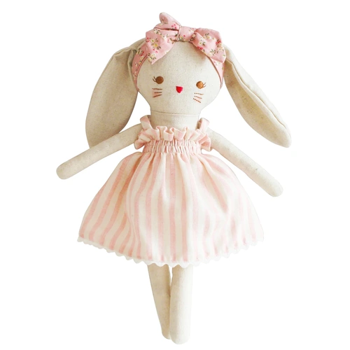 Alimrose - Bopsy Bunny Pink Stripe 26cm