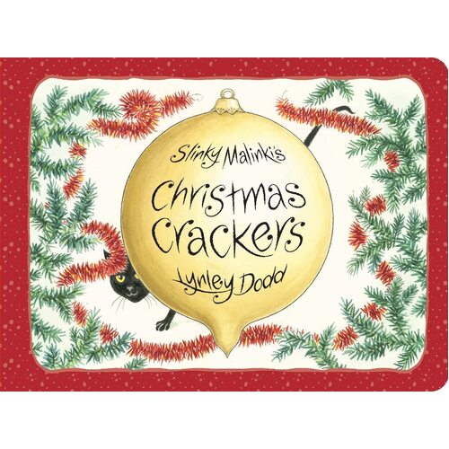 Slinky Malinki's Christmas Crackers Board Book