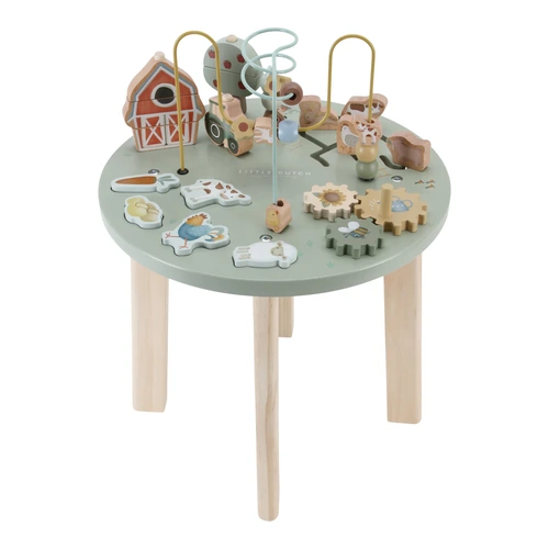 Little Dutch - Little Farm Baby Kids Activity Table Centre