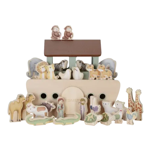 Little Dutch - Noah's Ark Kids Wooden Play Set