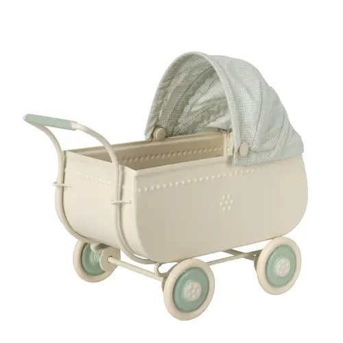 Maileg - Pram Micro Blue