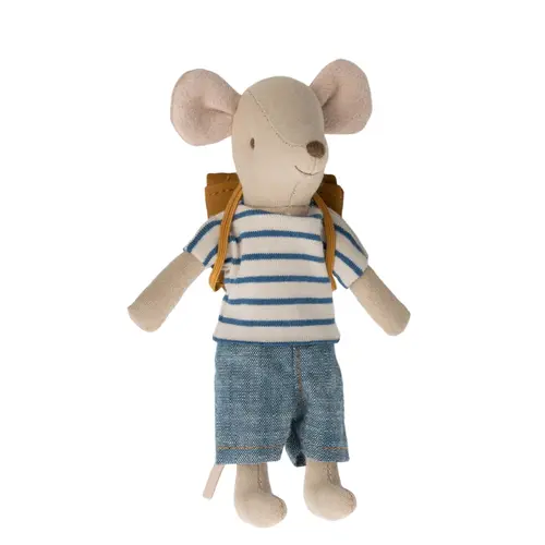 Maileg - Tricycle Big Brother Mouse with Bag