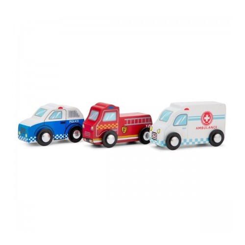 New Classic Toys - Emergency Vehicle Set