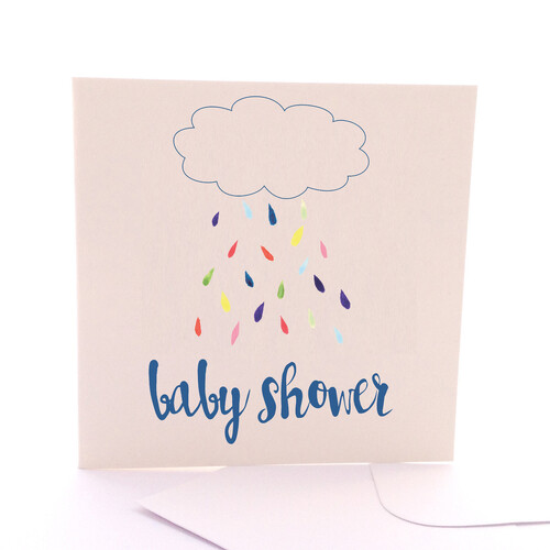 Baby Rain Greeting Card