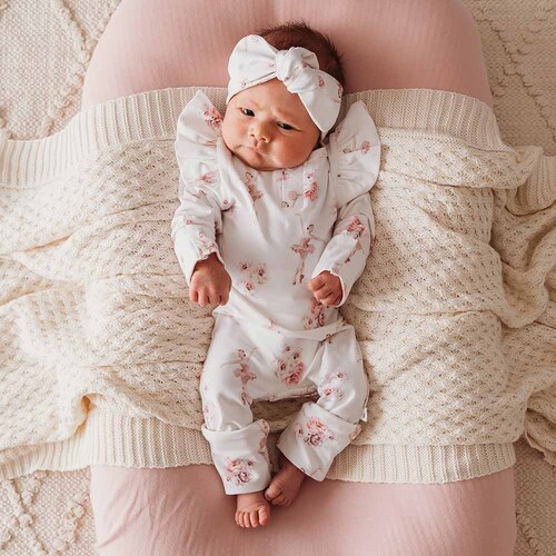 Snuggle Hunny - Ballerina Organic Growsuit [Size: 0000]