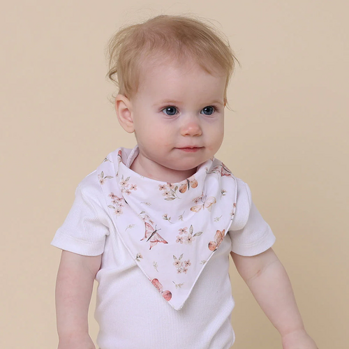 Snuggle Hunny - Butterfly Organic Dribble Bib