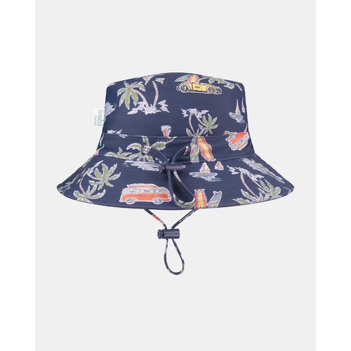 Toshi - Baby Swim Sunhat Surf Twilight [Size: S]