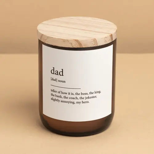 The Commonfolk Collective - Dictionary Meaning Candle - Dad