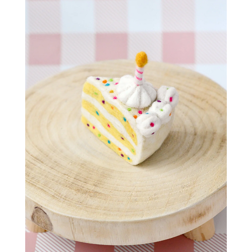 Tara Treasures - Felt Confetti Cake Slice